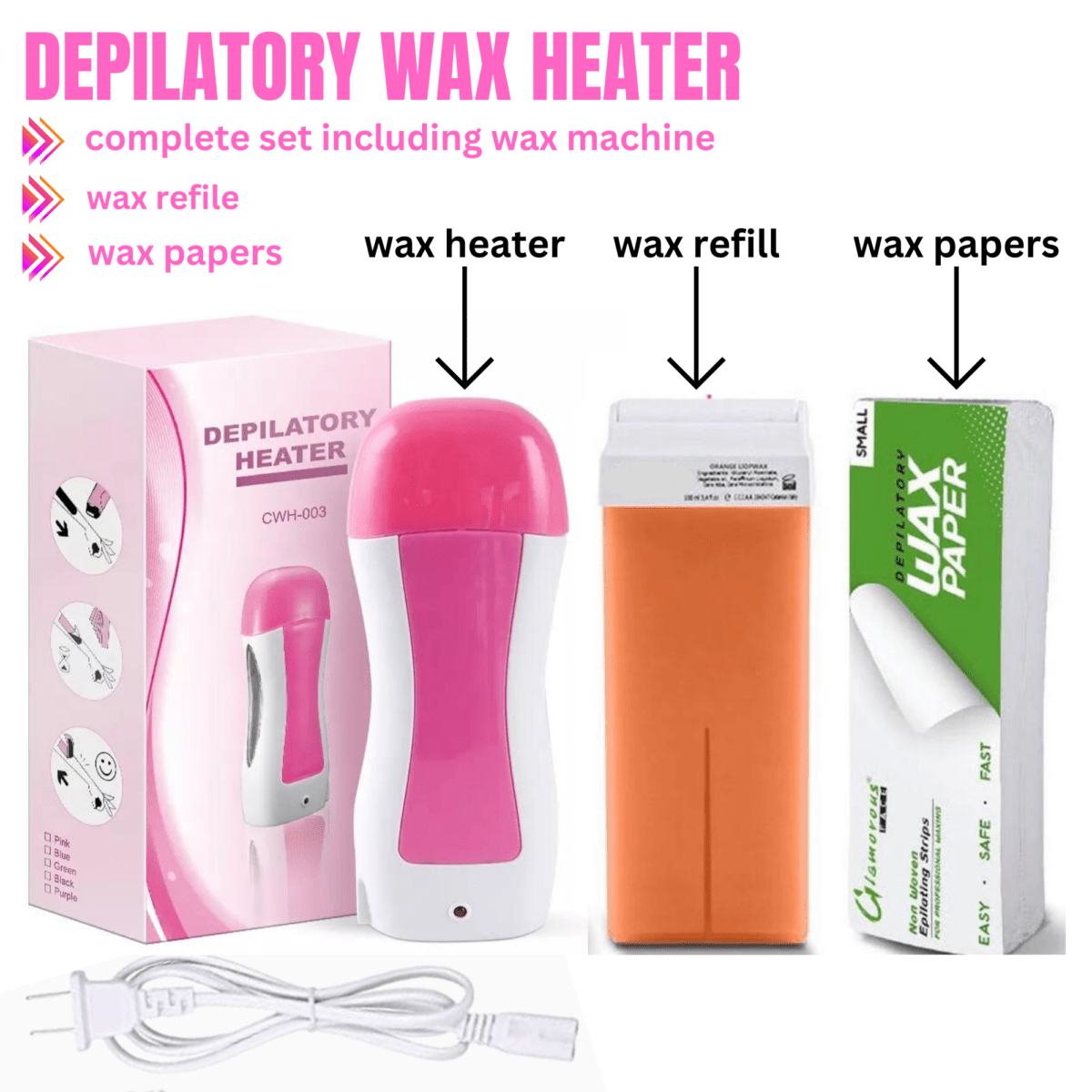 3 In 1 Wax Machine - Win Bachat