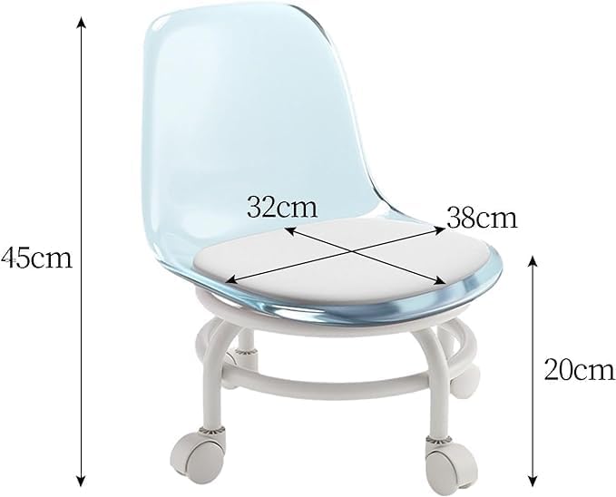 360° Transparent Moving Chair - Win Bachat
