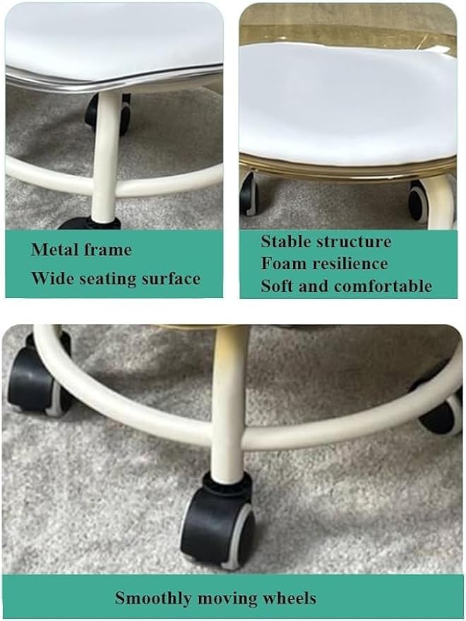 360° Transparent Moving Chair - Win Bachat