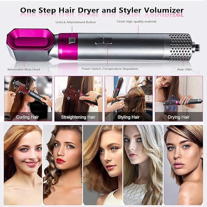 5 in 1 hair dryer - Win Bachat