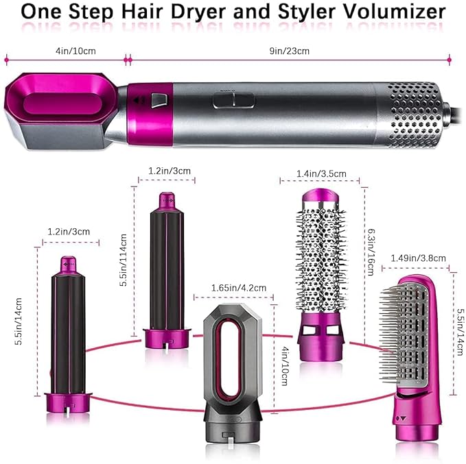 5 in 1 hair dryer - Win Bachat