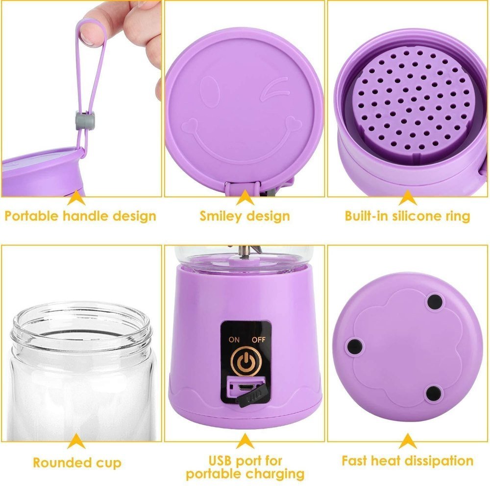 6 blade Usb Juicer - Win Bachat