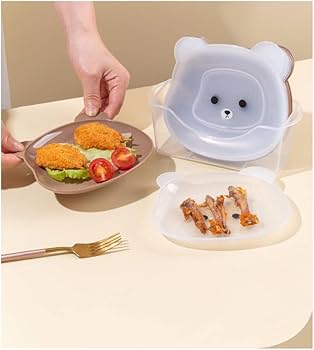 8Pcs Bear Snack Plate set - Win Bachat