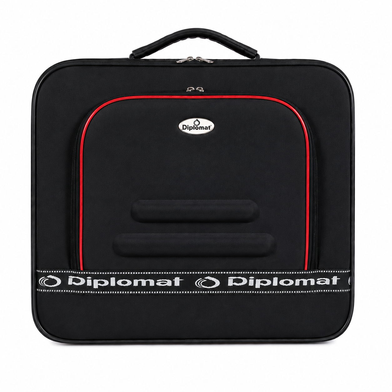 Diplomat Soft - Side Travel Suitcase Is Made Of Lightweight - Black