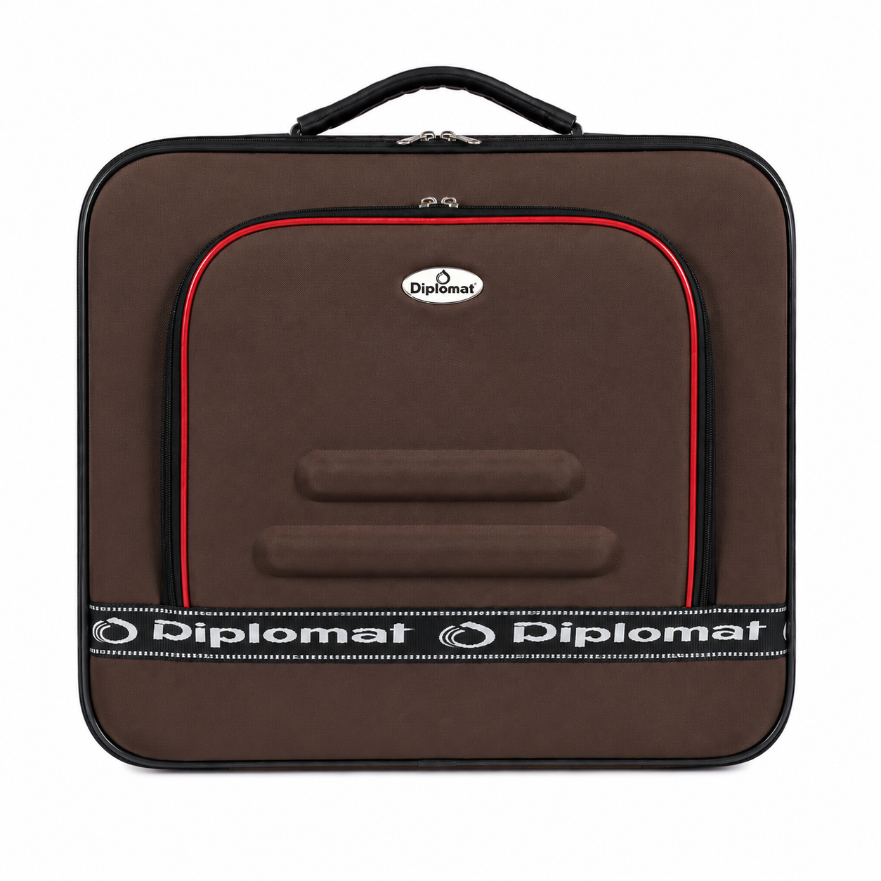 Diplomat Soft - Side Travel Suitcase Is Made Of Lightweight - Brown