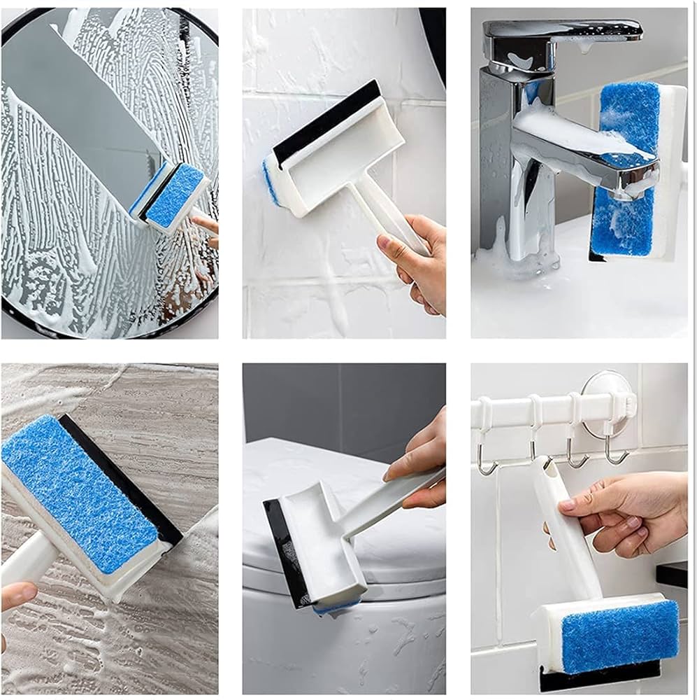 INVOSS (Small and Medium Quaility) Glass Cleaning Wiper Brush