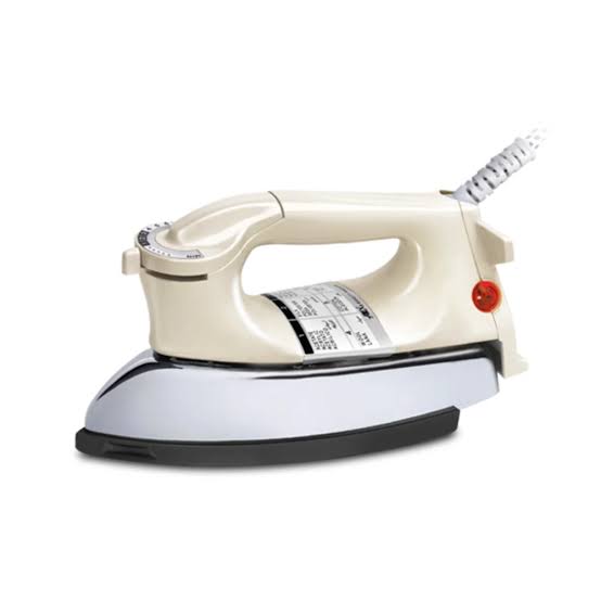 Anex AG-2179 Heavy Duty Dry Iron - Cream & Gold (AG-2179B) - View 2 - Win Bachat