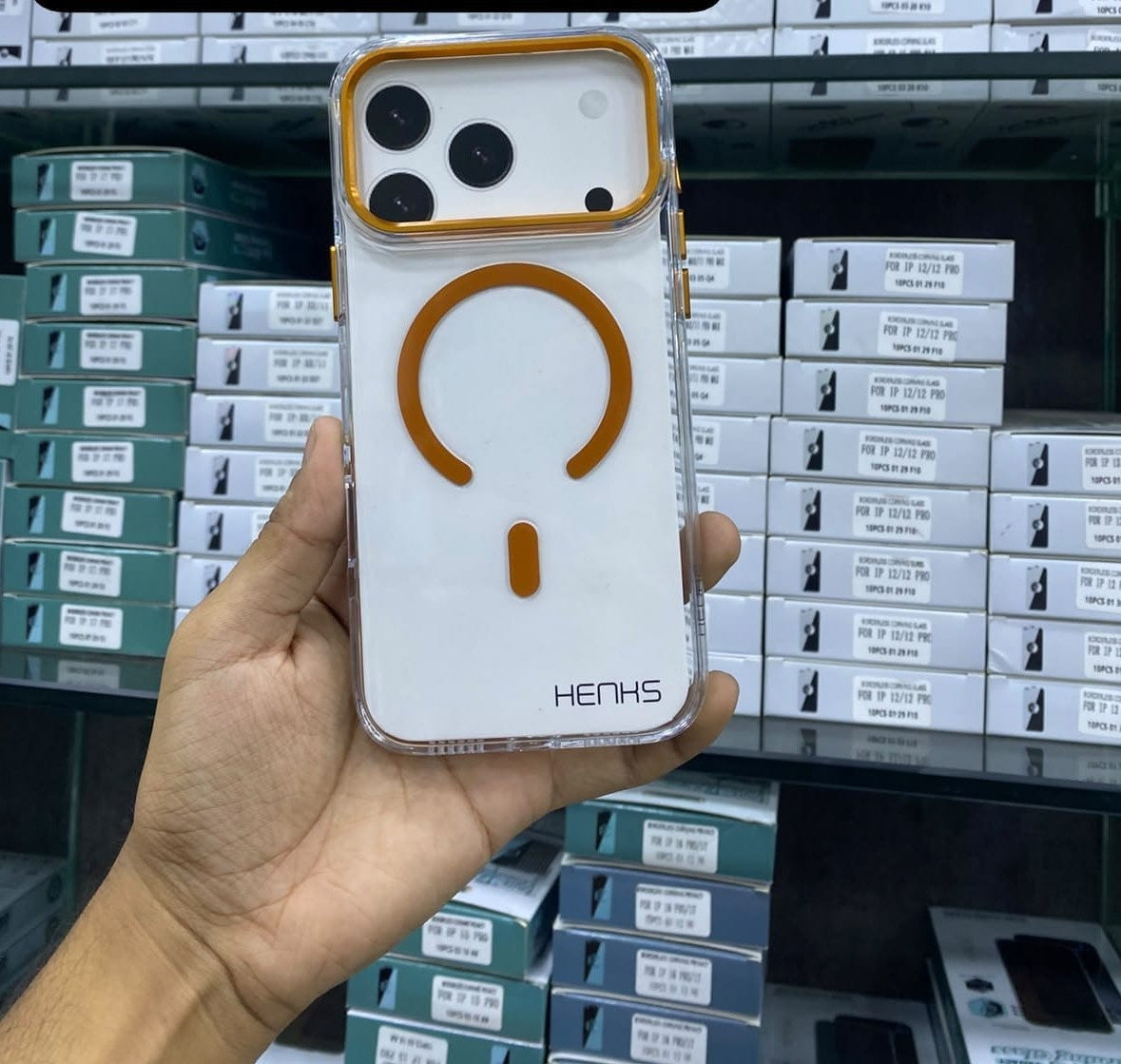 Play Series Transparent MagSafe Style Phone Case