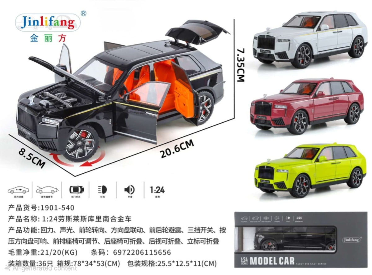 Elite Executive SUV Die-Cast Model Car - Win Bachat