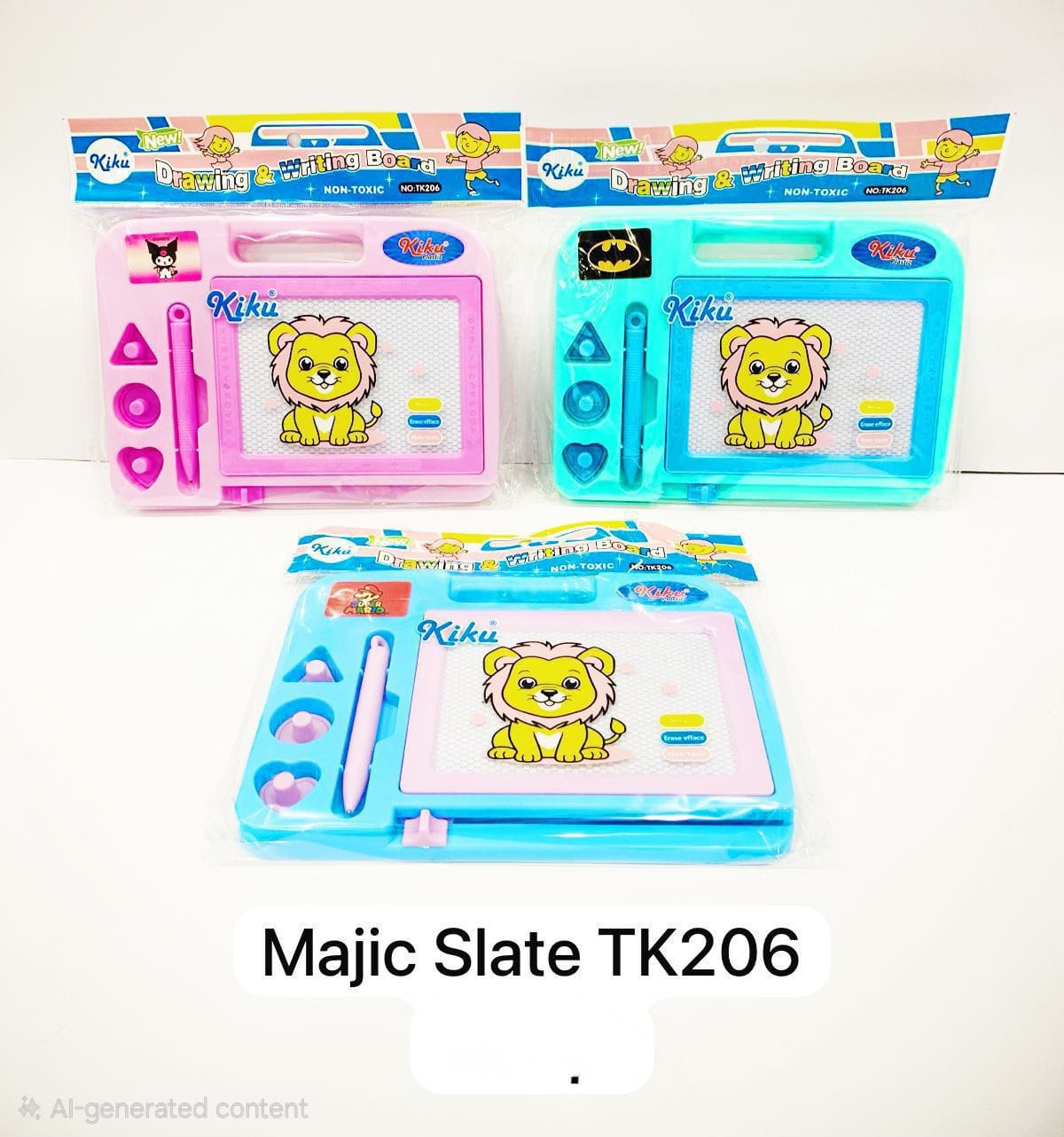 Lion Magnetic Drawing & Writing Board for Kids - Win Bachat