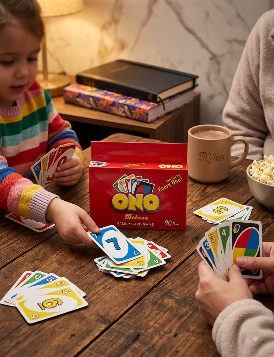 UNO Deluxe Family Card Game - Win Bachat