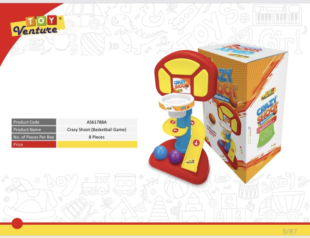 Crazy Shoot Basketball Game Set - AS61788A - Win Bachat