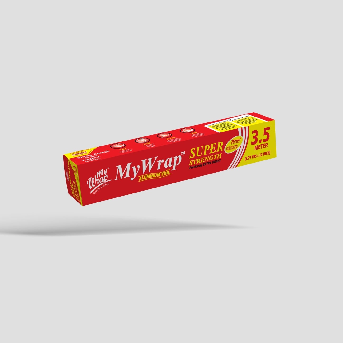 MY WRAP ALUMINIUM FOIL 30 CM 3.5 RED