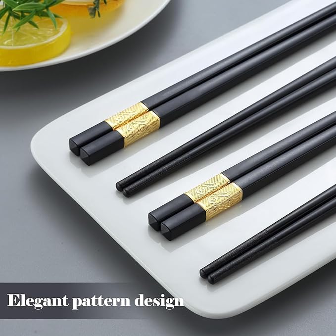 Alloy chop sticks (2 pairs set) - Win Bachat
