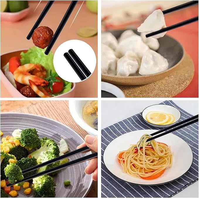 Alloy chop sticks (2 pairs set) - Win Bachat