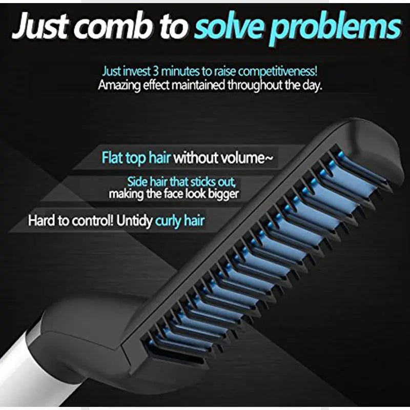 Beard And Hair Straightener For Men - Win Bachat