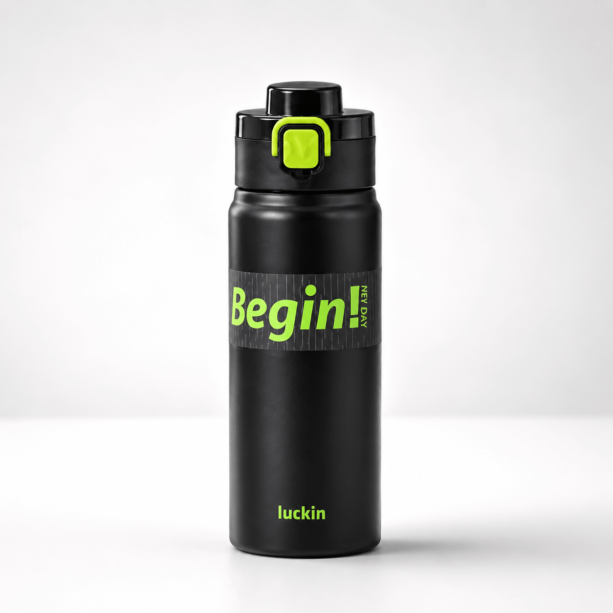 Black Premium Flip Lock Bottle - Win Bachat