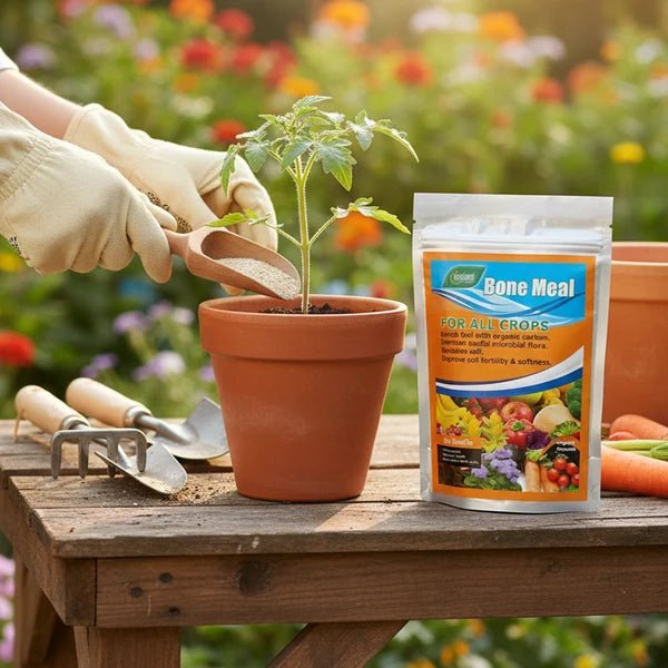 Bone Meal Fertilizer 1KG – Organic Phosphorus-Rich Plant Food - Win Bachat