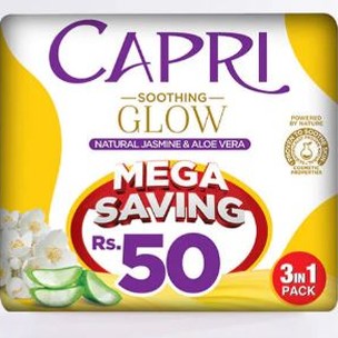 CAPRI SOAP - 150GX3 (WHITE) - Win Bachat