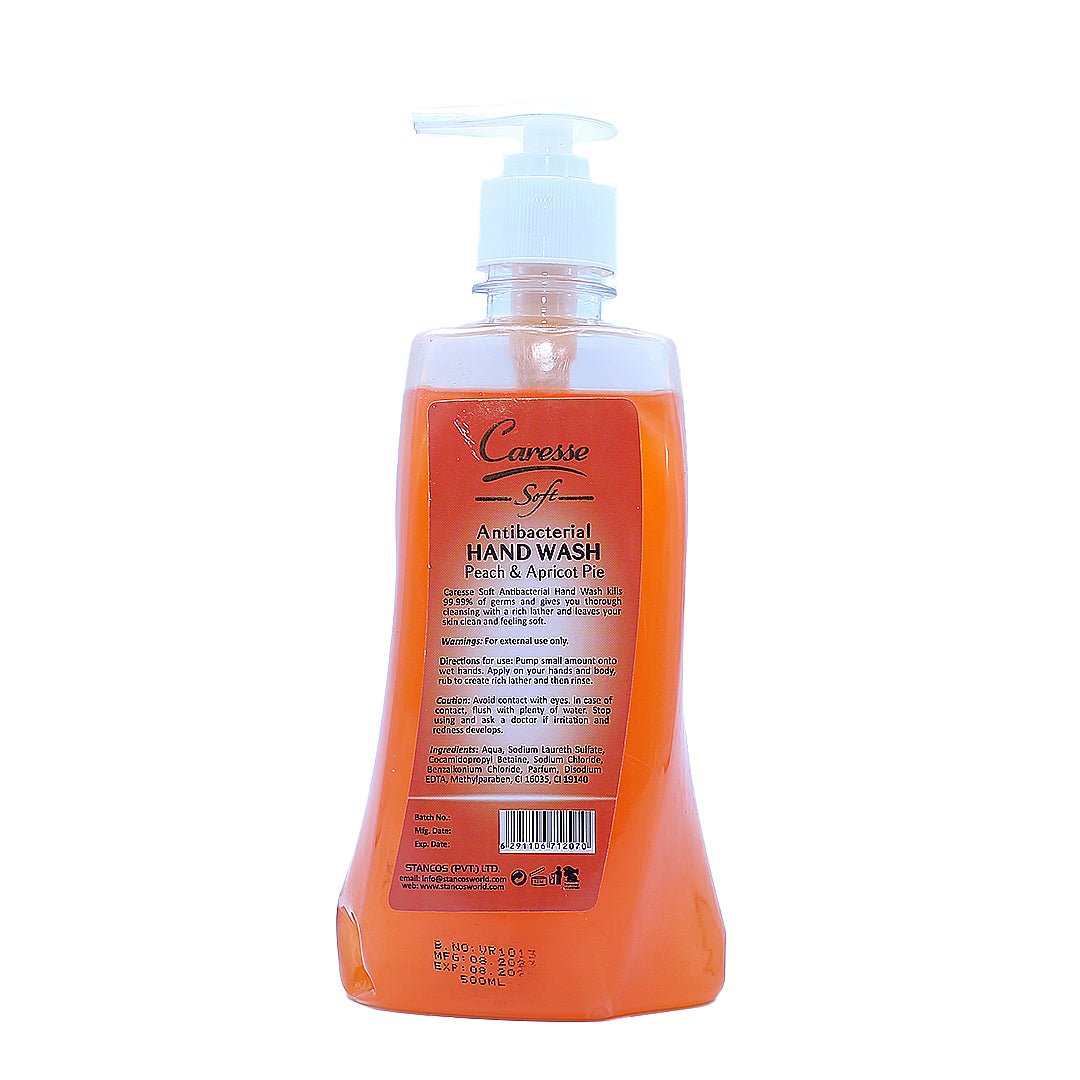 CARESSE SOFT HAND WASH PEACH & APRICOT PIE - 500 ml - Win Bachat
