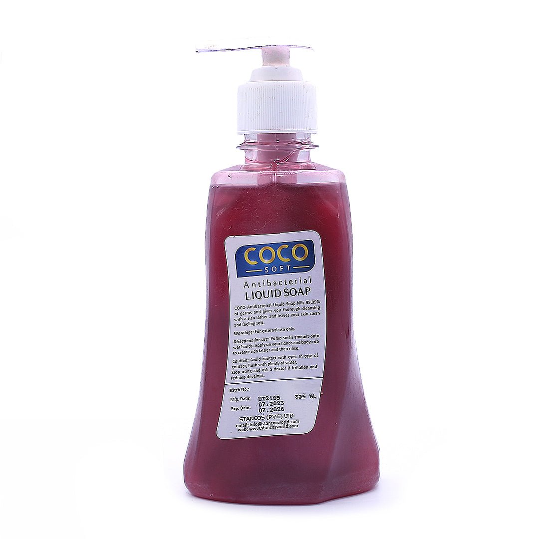 COCO SOFT Antibacterial Liquid Soap (Berry Twister) - 325 ml - Win Bachat