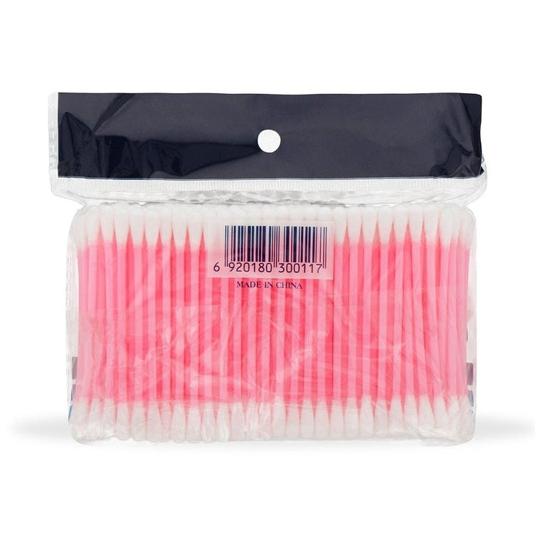 Cotton Buds Top Tip - 200Pc (Pouch) Pink - Win Bachat