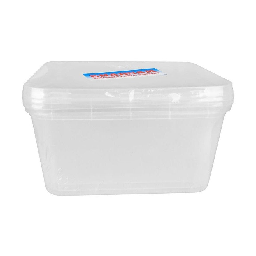 Disposable Plastic Container 3000ml - Win Bachat
