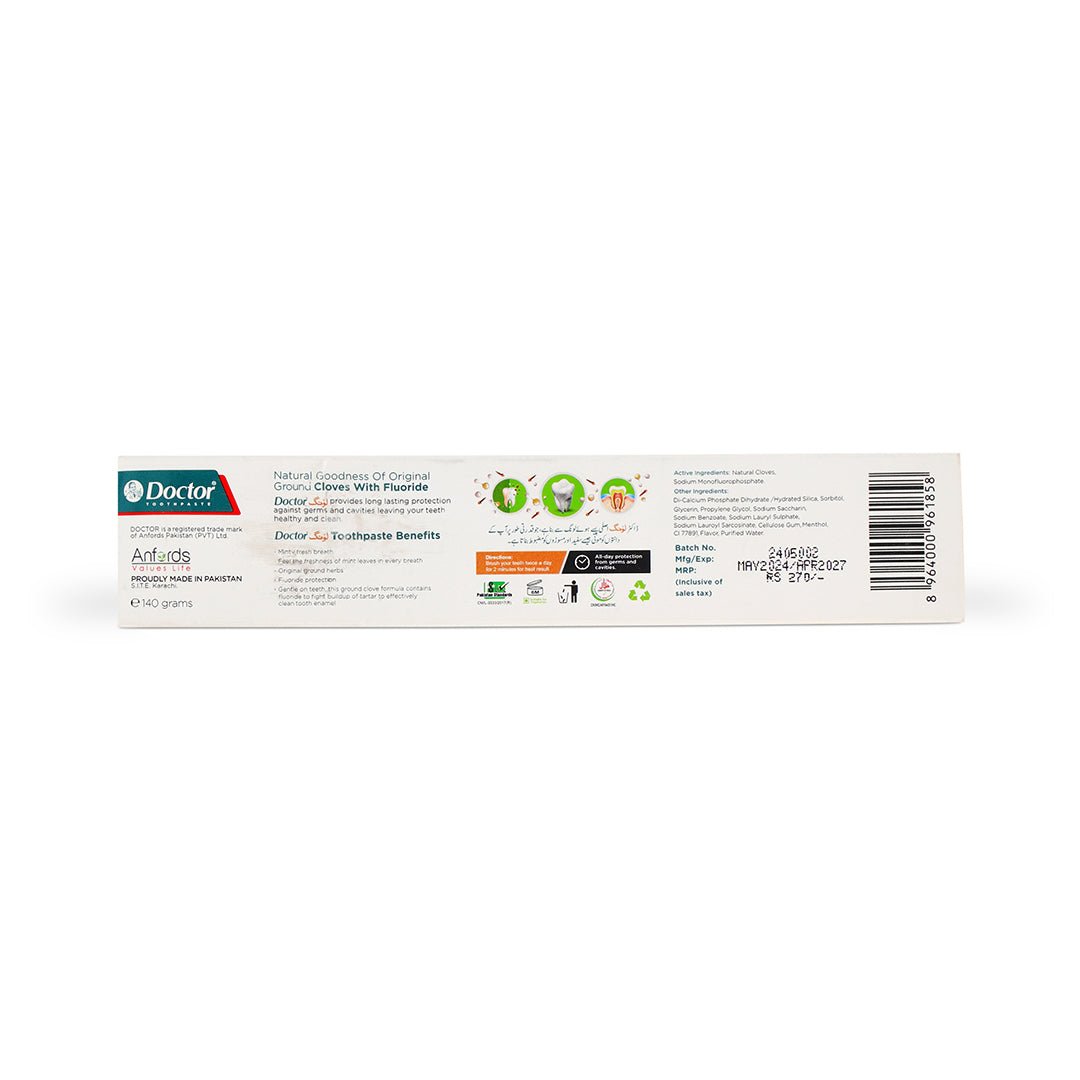 Doctor Toothpaste Loung - 140Gm - Win Bachat