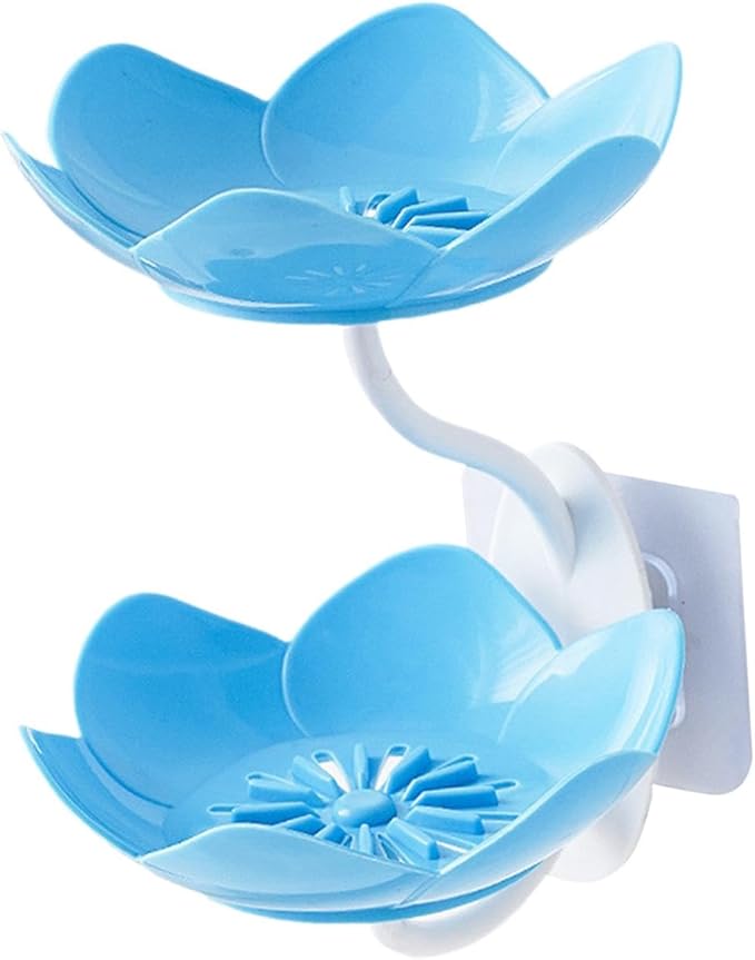 DOUBLE LAYER FLOWER SOAP HOLDER - Win Bachat