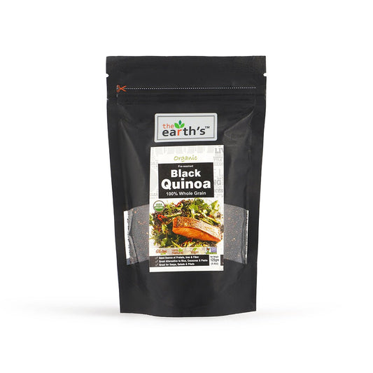 Earth's Organic Black Chia Seeds 125gm - Win Bachat