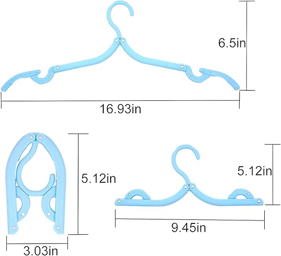 Foldable Hanger pack of 5 - Win Bachat
