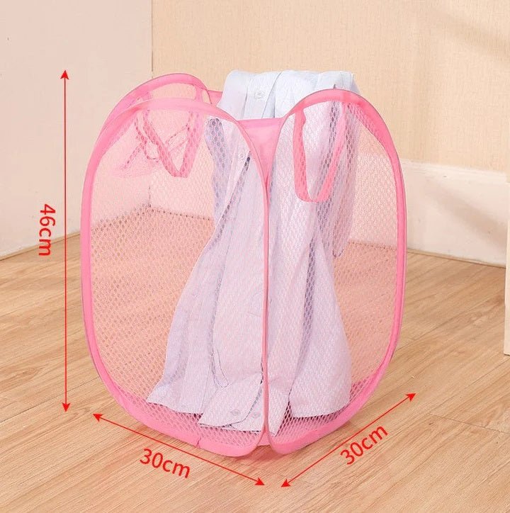 Folding Laundry Net Basket - Win Bachat