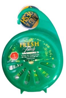 FRESH TOUCH TOILET FRESHNER HANGER - 50GM (GREEN) - Win Bachat