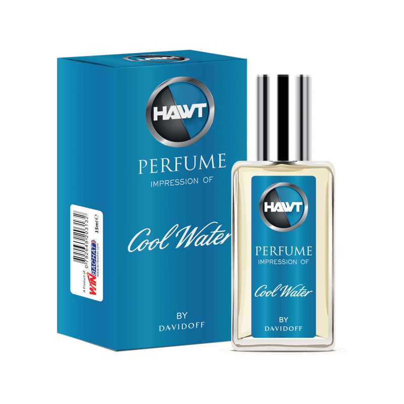 Hawt Perfume Cool Water – 15 ml - Win Bachat