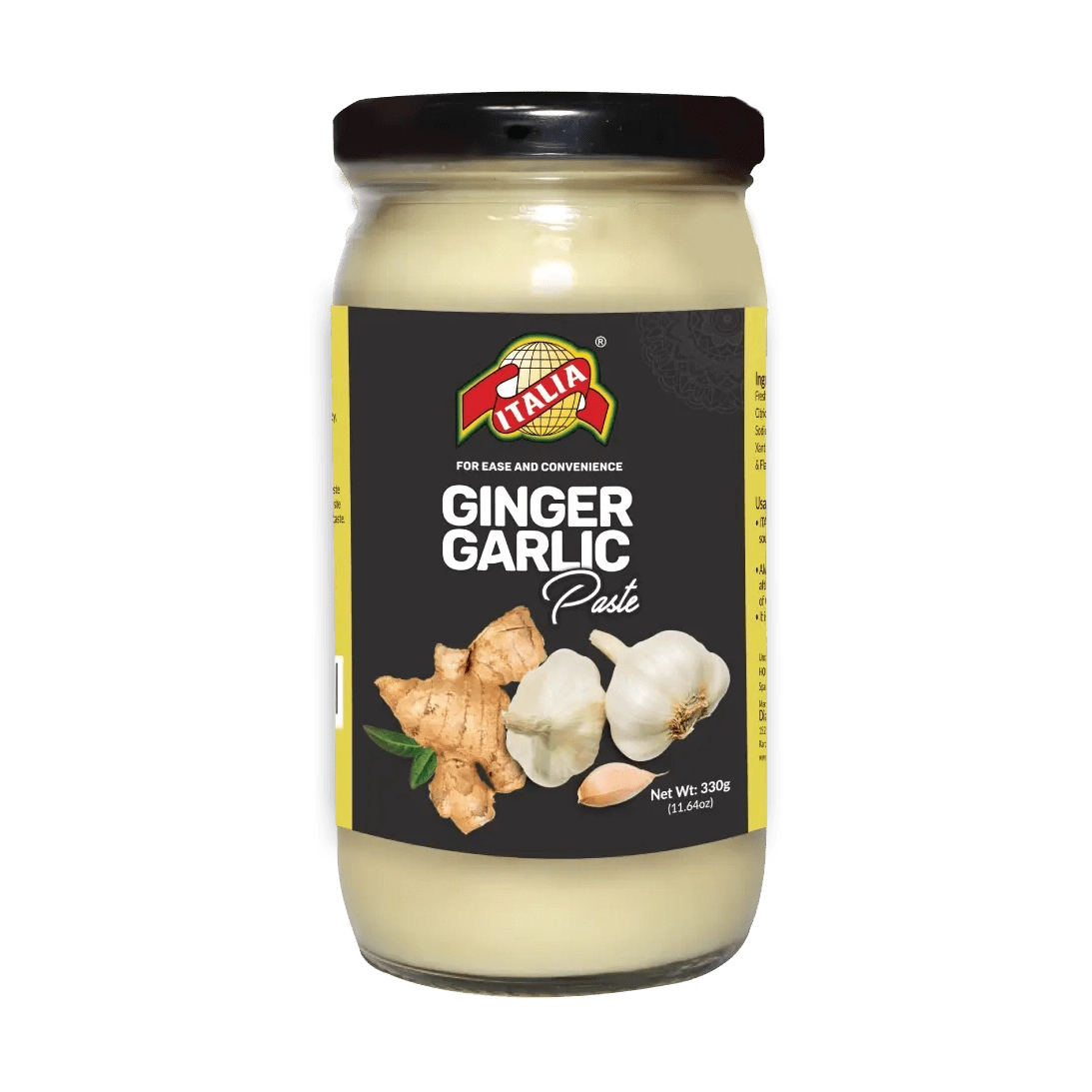 ITALIA GINGER GARLIC PASTE - 330GM - Win Bachat