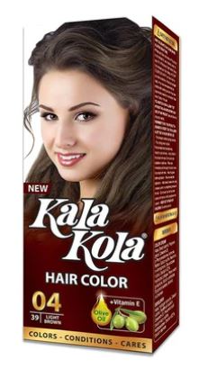 KALA KOLA HAIR COLOUR 04 LIGHT BROWN - Win Bachat