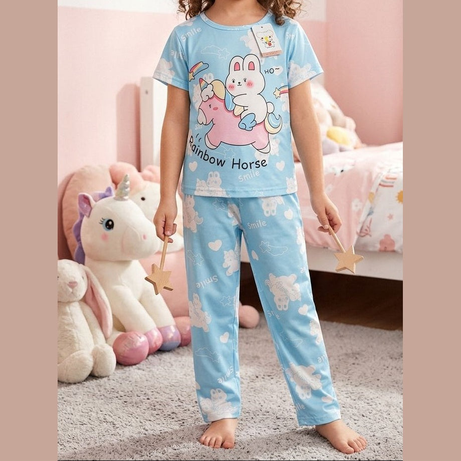 KIDS NIGHT FOR BABY WEAR SHIRT + SHORT - COTTON - Win Bachat