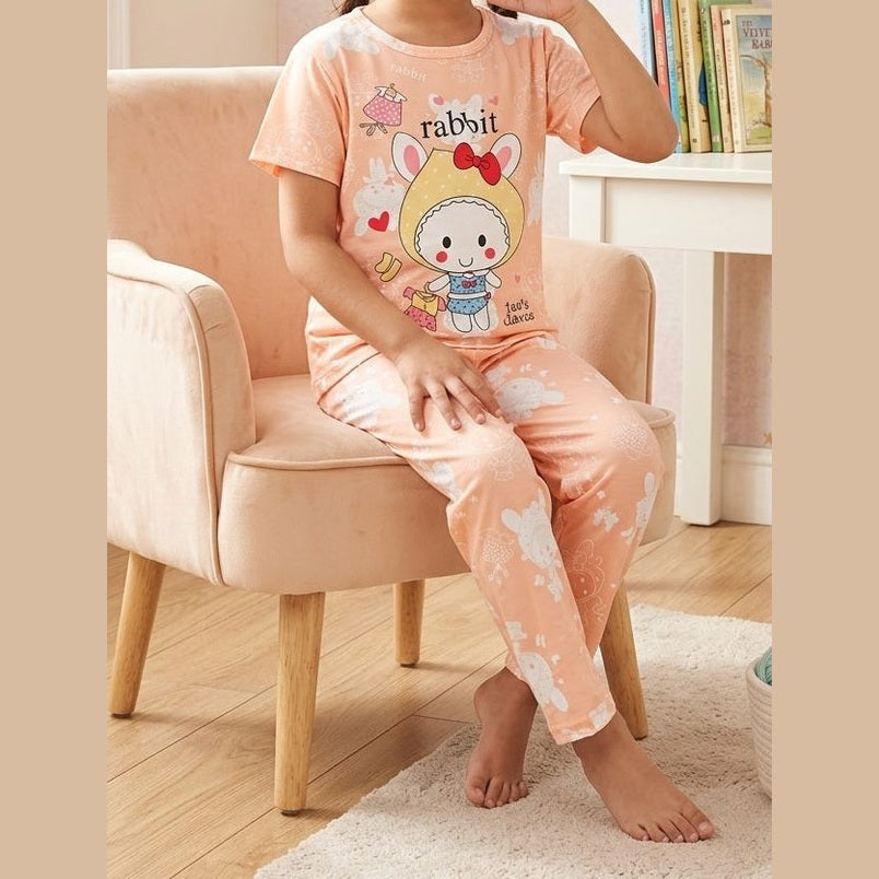 KIDS NIGHT FOR BABY WEAR SHIRT + SHORT - COTTON - Win Bachat