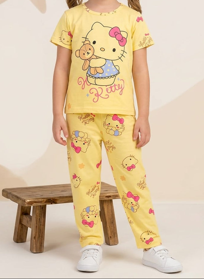 KIDS NIGHT FOR BABY WEAR SHIRT + SHORT - COTTON - Win Bachat