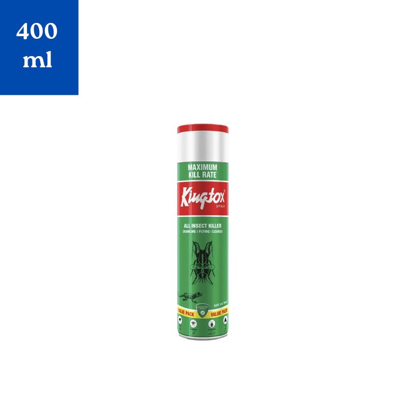 KINGTOX FLYING INSECTS KILLER SPRAY - 400ml (Green) - Win Bachat