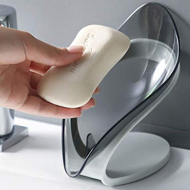 Leaf Shape Drain Soap Holder - Win Bachat