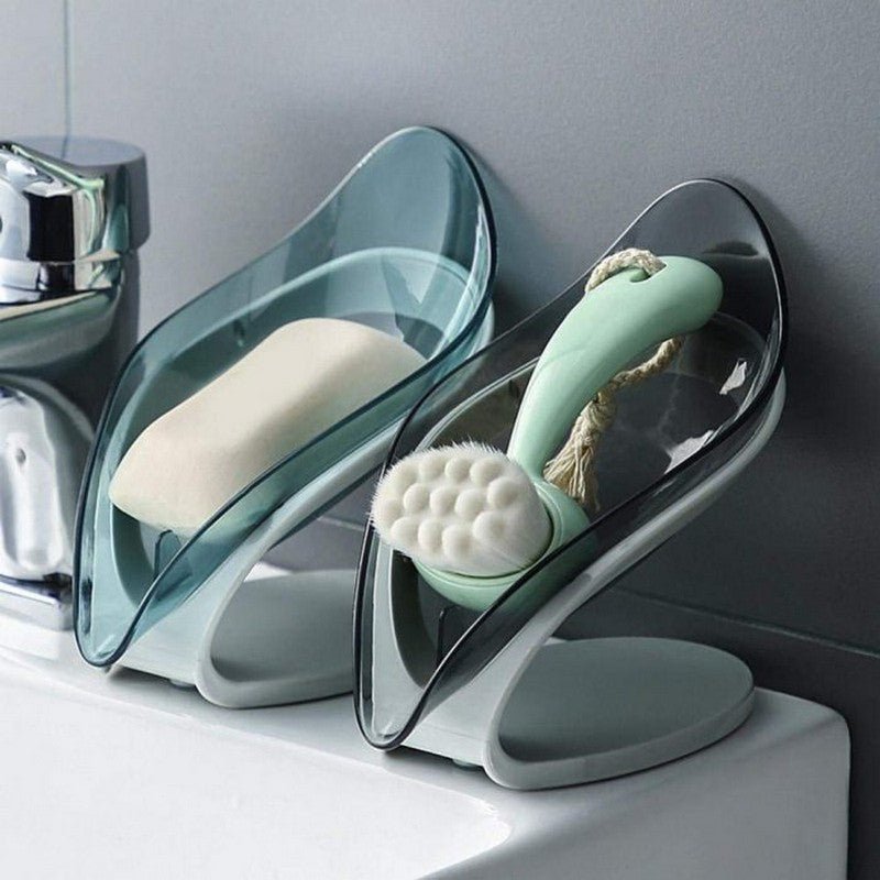 Leaf Shape Drain Soap Holder - Win Bachat