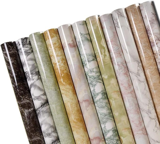 Marble sticker roll - Win Bachat