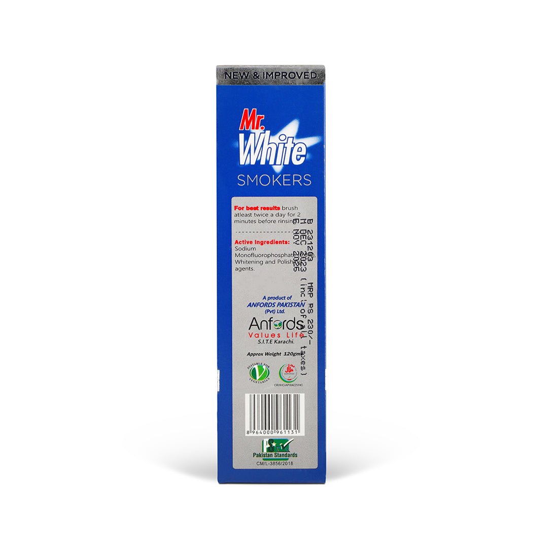 Mr. White Toothpaste Truly White - 120Gm - Win Bachat