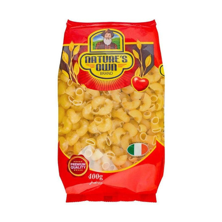 NATURES SHELL BIG ELBOW PASTA - 400 GM - Win Bachat