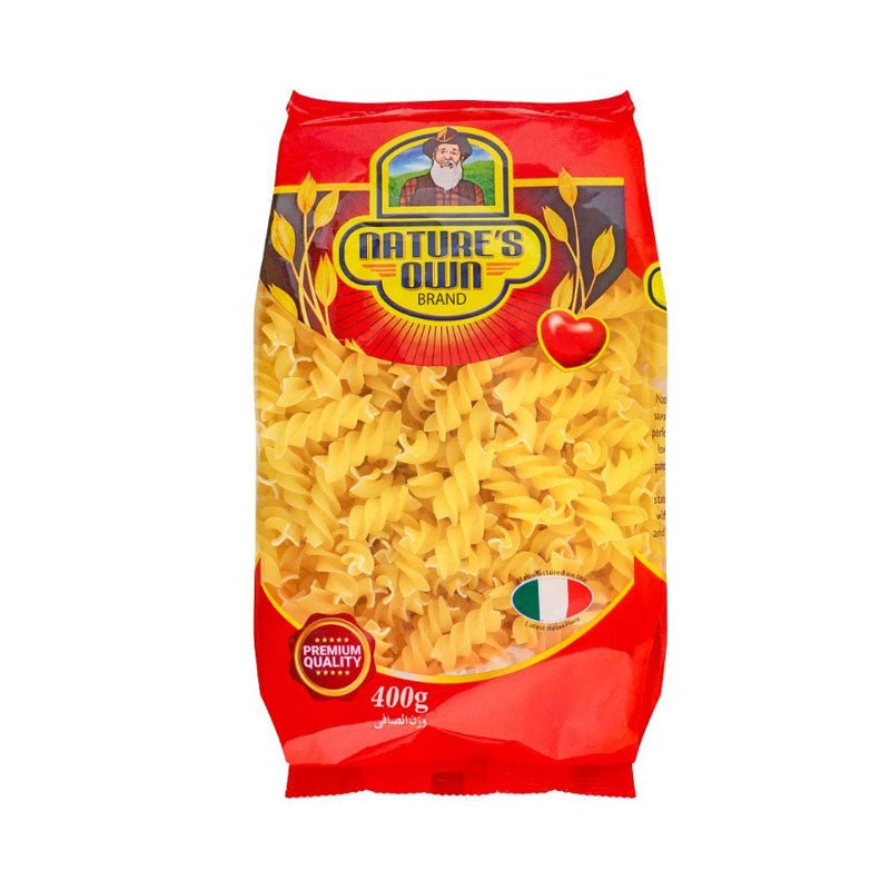 NATURES SMALL FUSILLI PASTA - 400 GM - Win Bachat