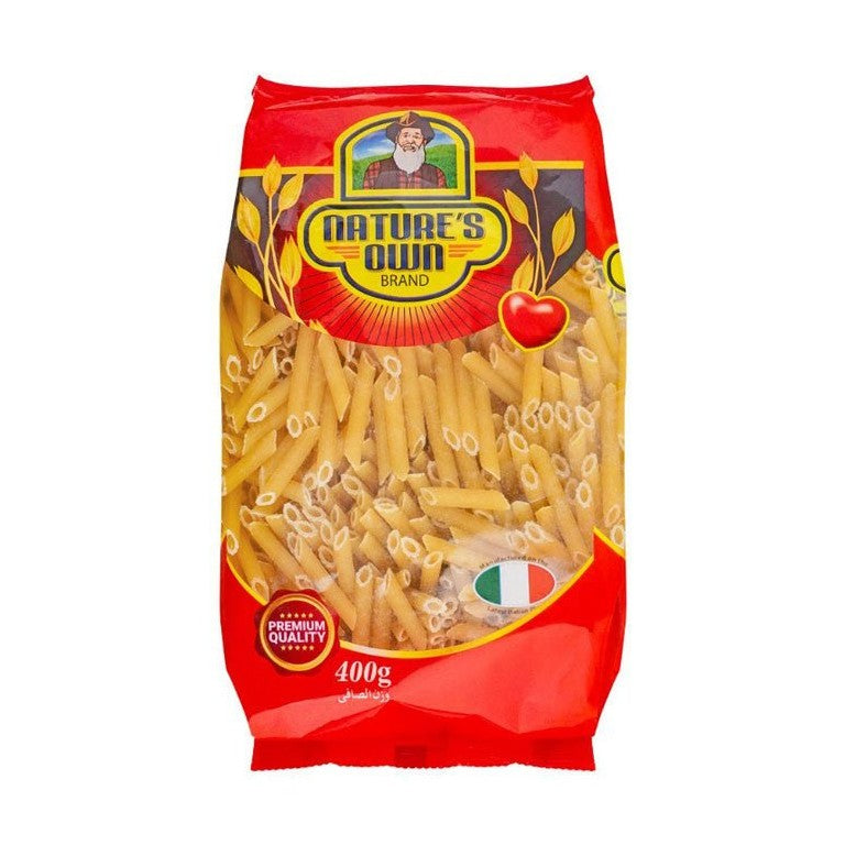 NATURES SMALL PENNE PASTA - 400 GM - Win Bachat
