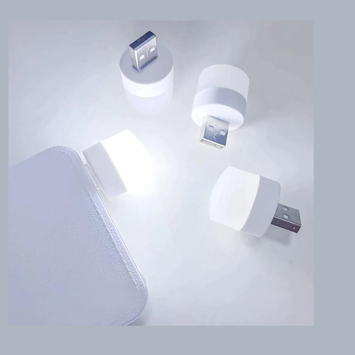 Pack of 2 Portable Mini Usb Led Light - Win Bachat