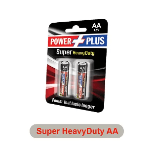 POWER PLUS CELL SUPER HEAVY DUTY - AA (2s Card) - Win Bachat
