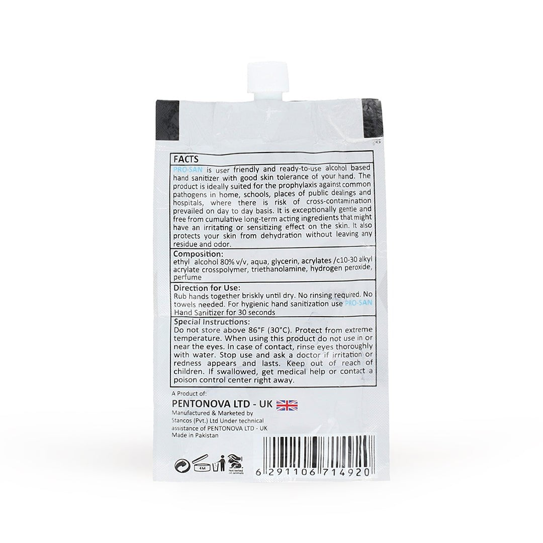 PROSAN Hand Sanitizer Sachet x 12 pcs - Win Bachat